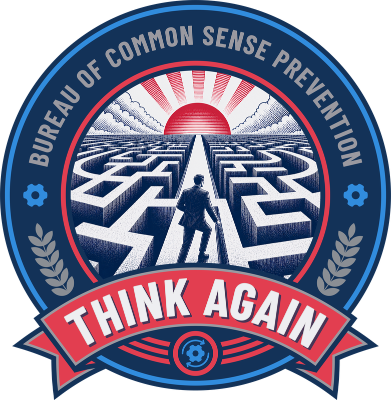 Bureau of Common Sense Prevention Seal