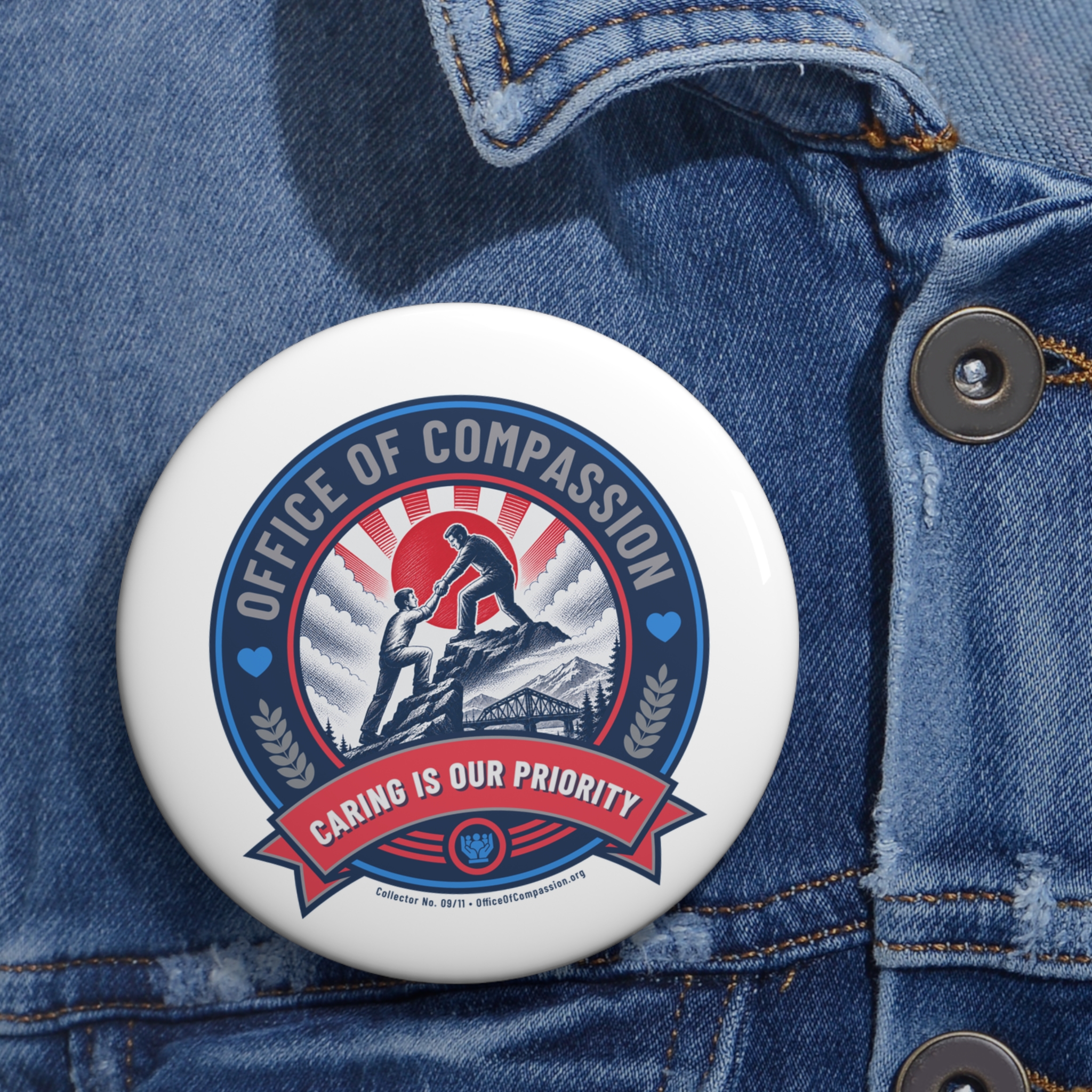 Pin Buttons - Office of Compassion - Image 6