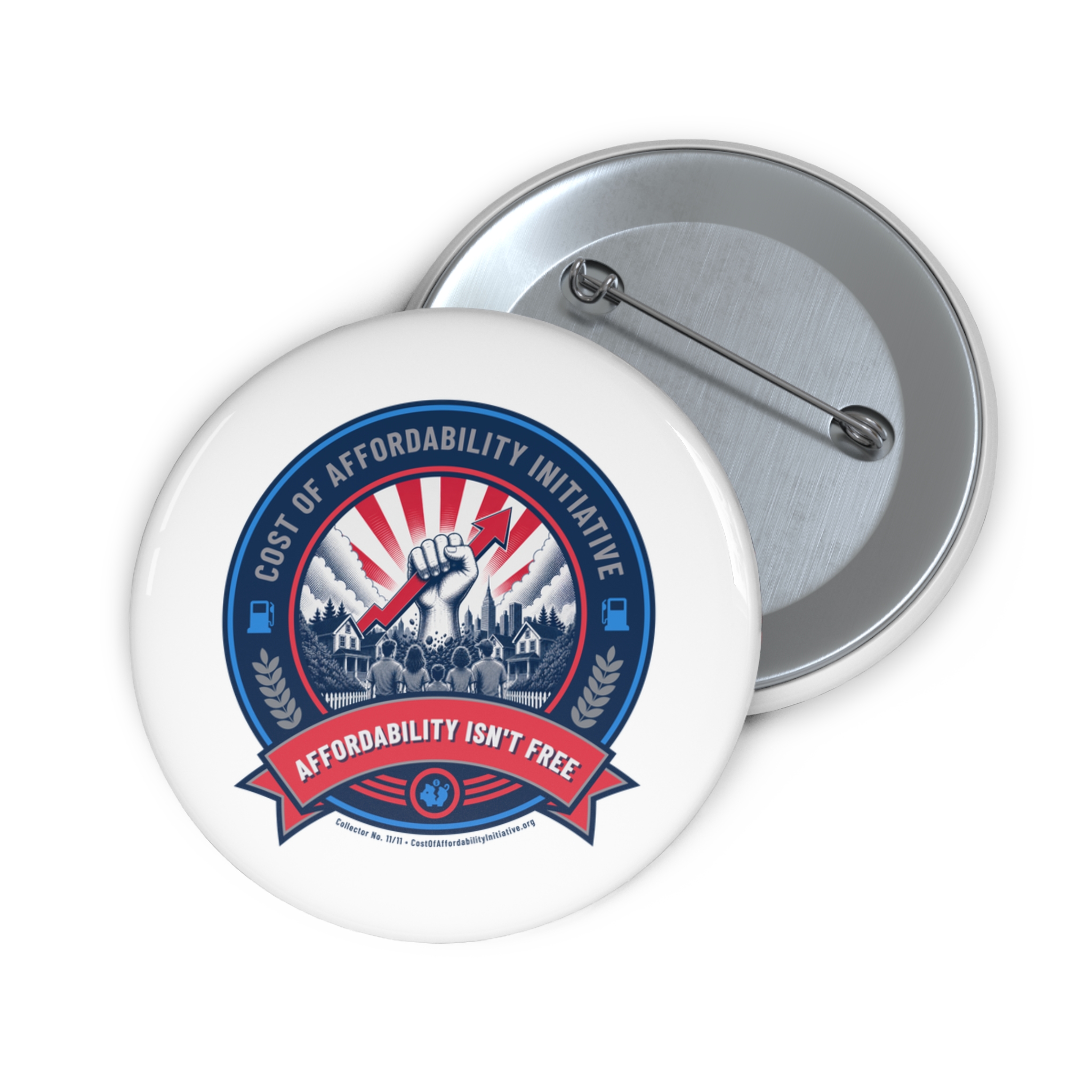 Pin Buttons - Cost of Affordability Initiative - Image 3