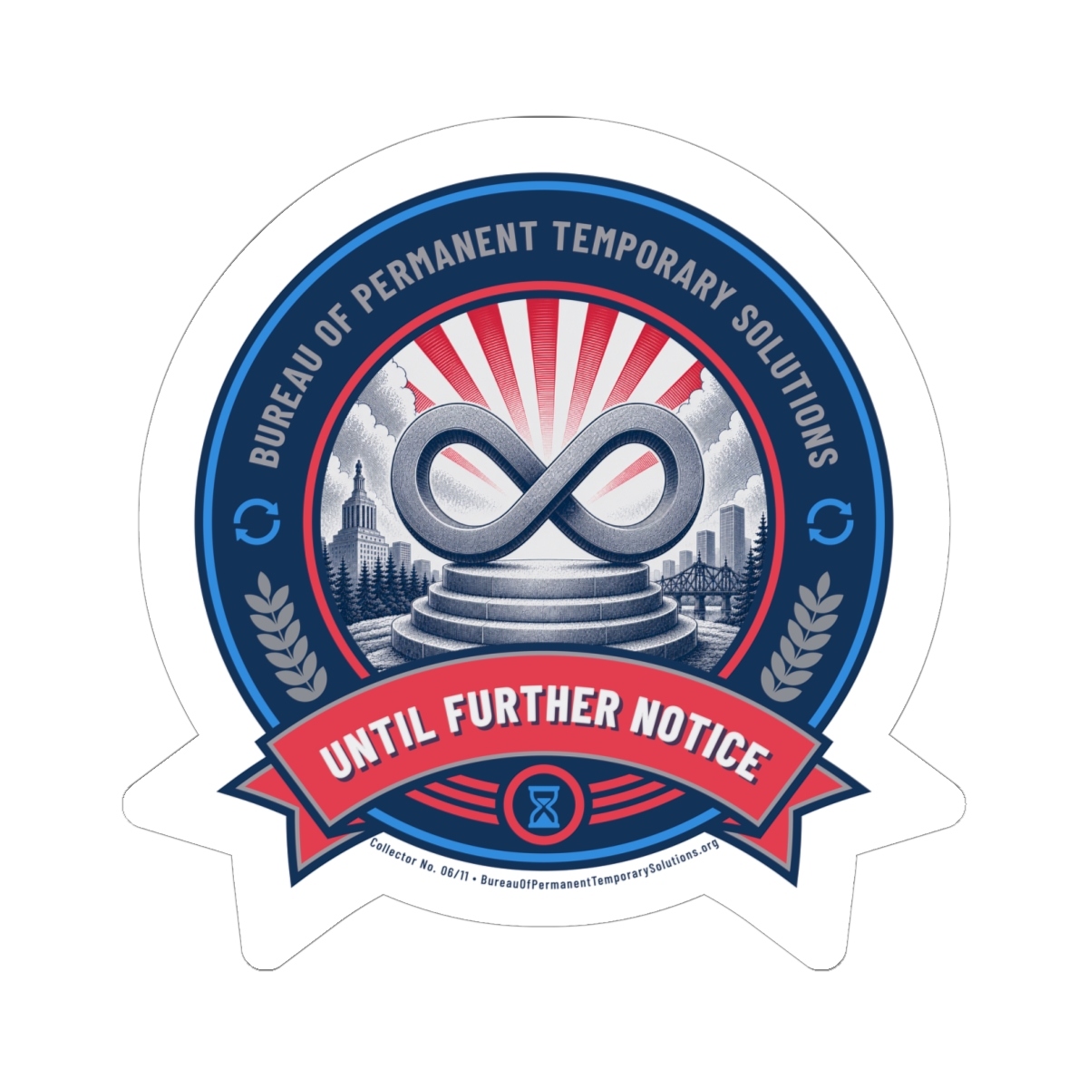 Sticker — Bureau of Permanent Temporary Solutions - Image 7