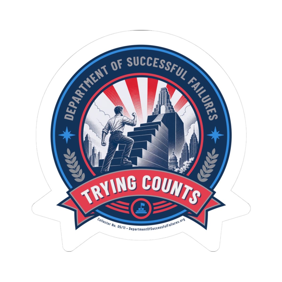 Sticker — Department of Successful Failures