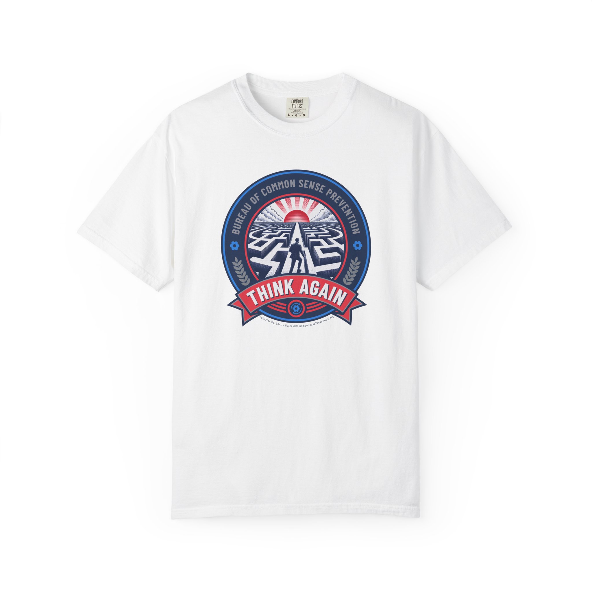 T-Shirt - Bureau of Common Sense Prevention - Image 5