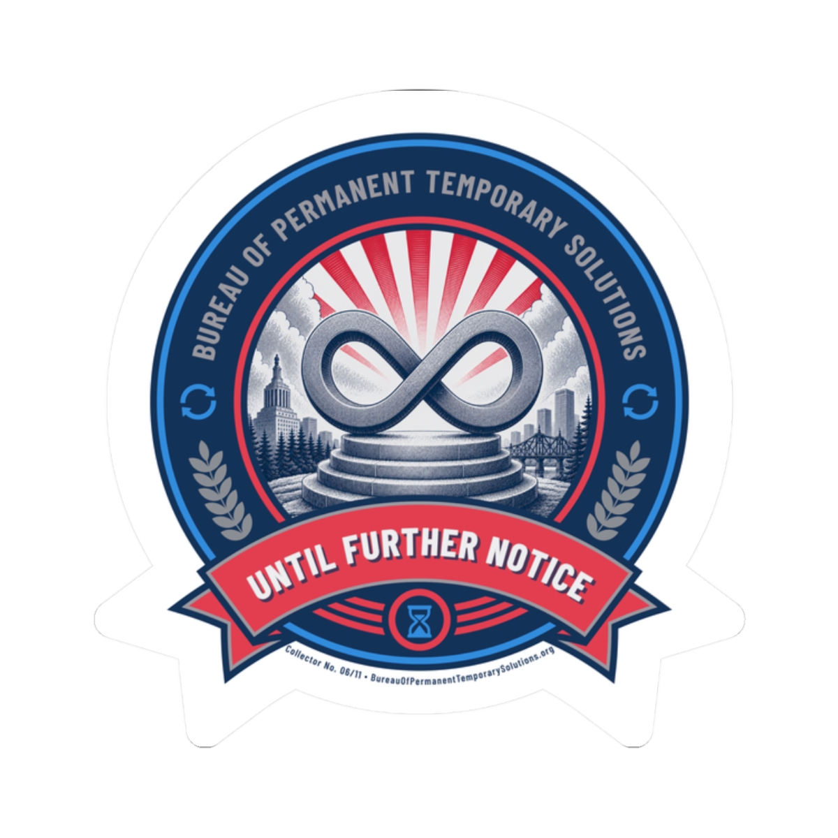 Sticker — Bureau of Permanent Temporary Solutions - Image 10