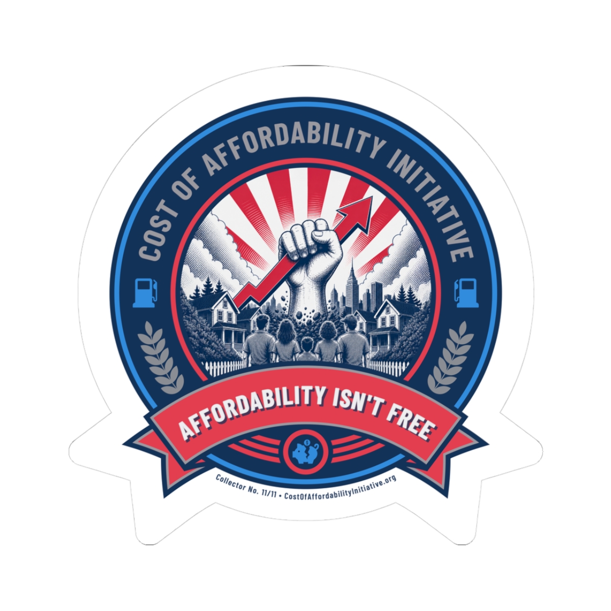 Stickers - Cost of Affordability Initiative - Image 2