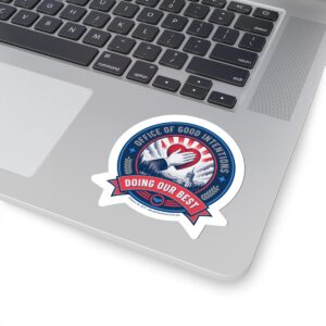 Kiss-Cut Sticker — Office of Good Intentions