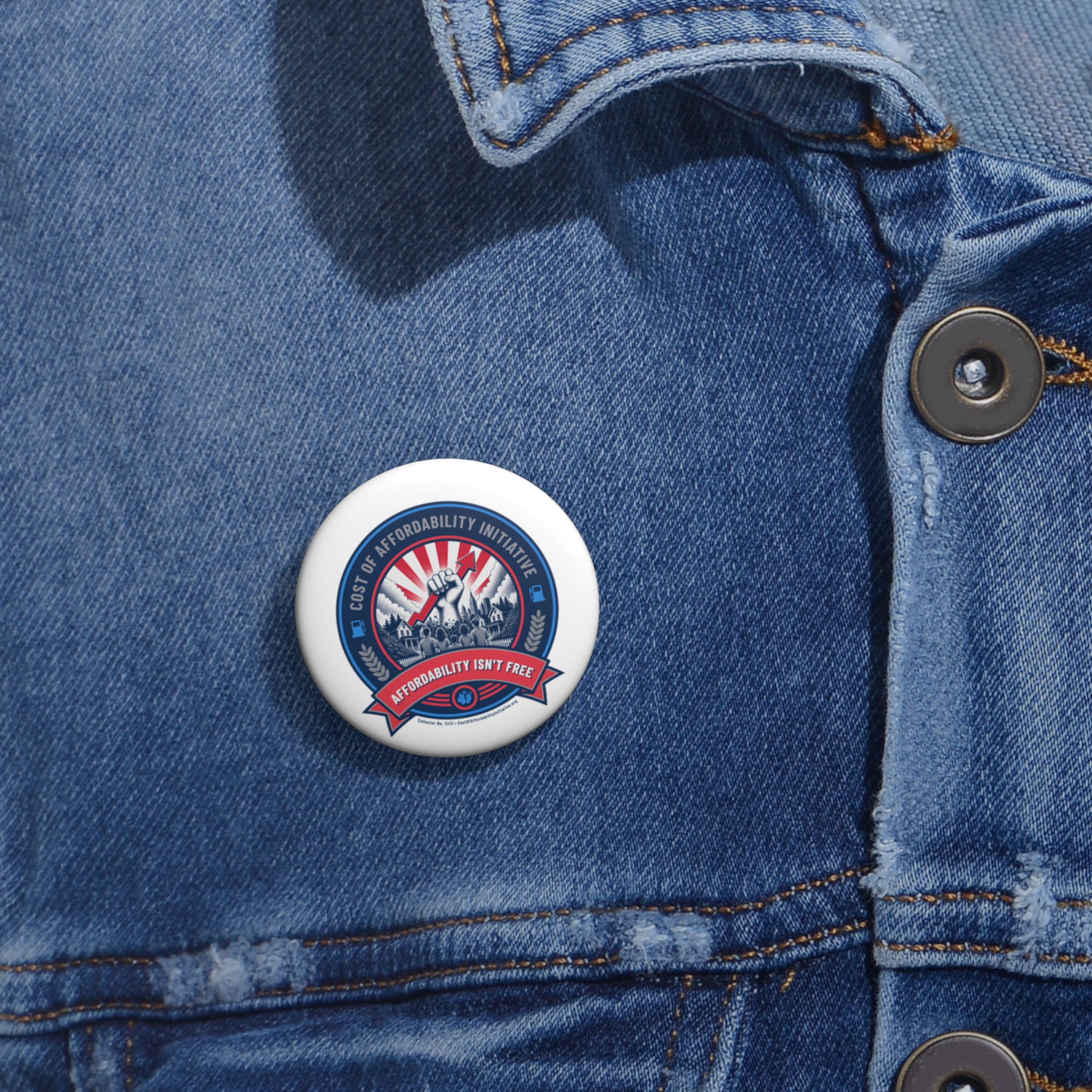 Pin Buttons - Cost of Affordability Initiative - Image 2