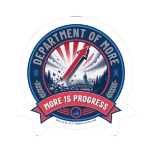 Department of More Sticker
