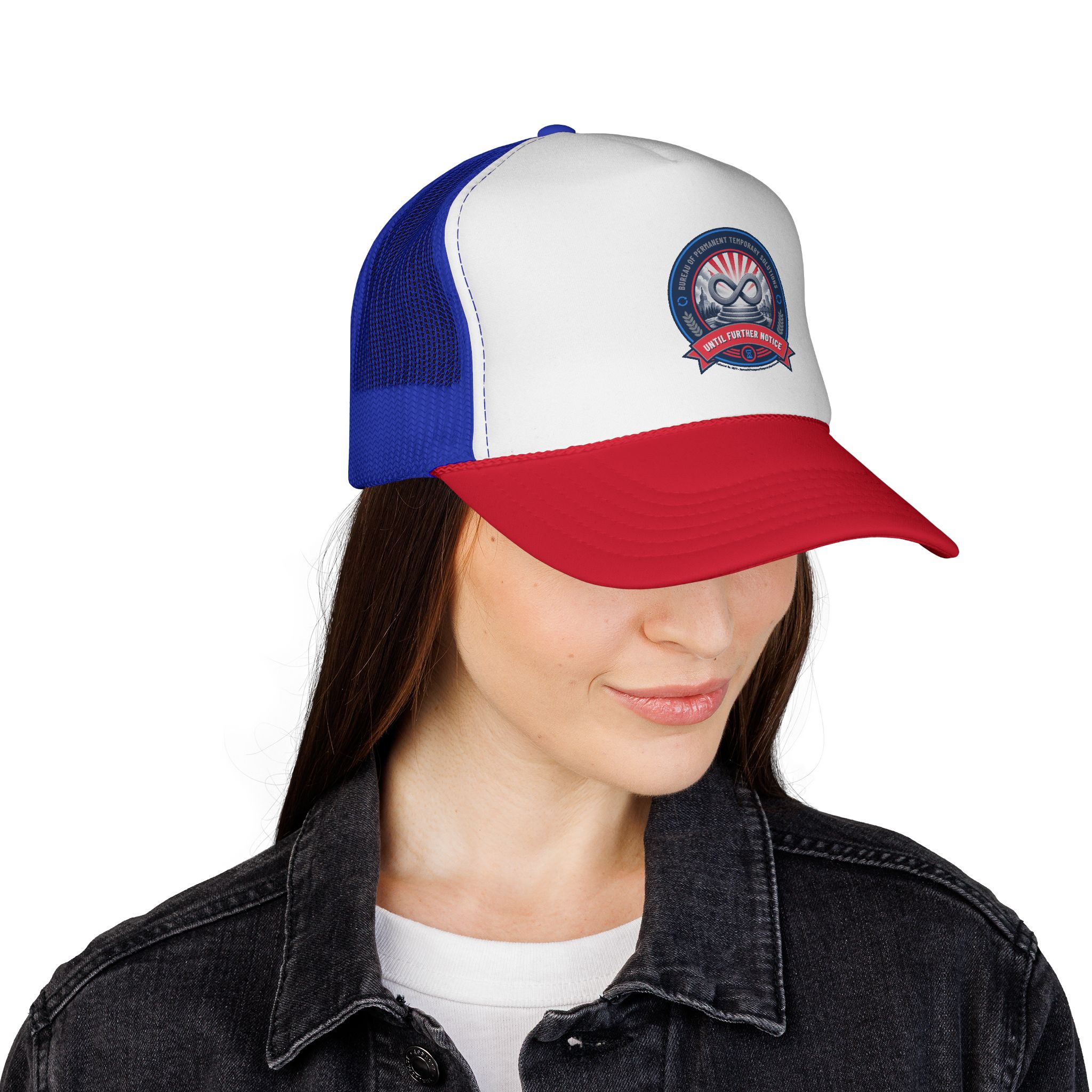 Trucker Cap — Bureau of Permanent Temporary Solutions - Image 8