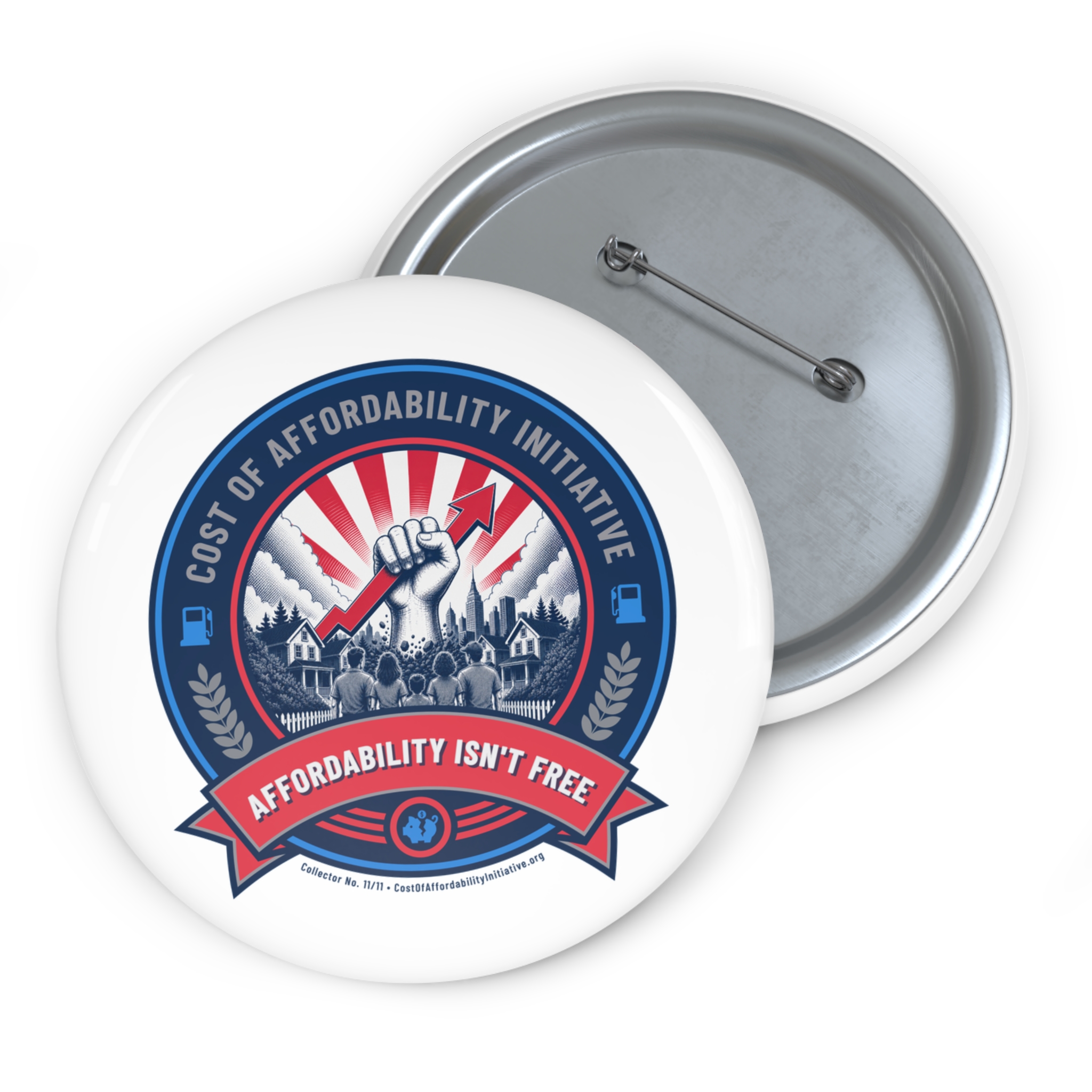 Pin Buttons - Cost of Affordability Initiative - Image 5