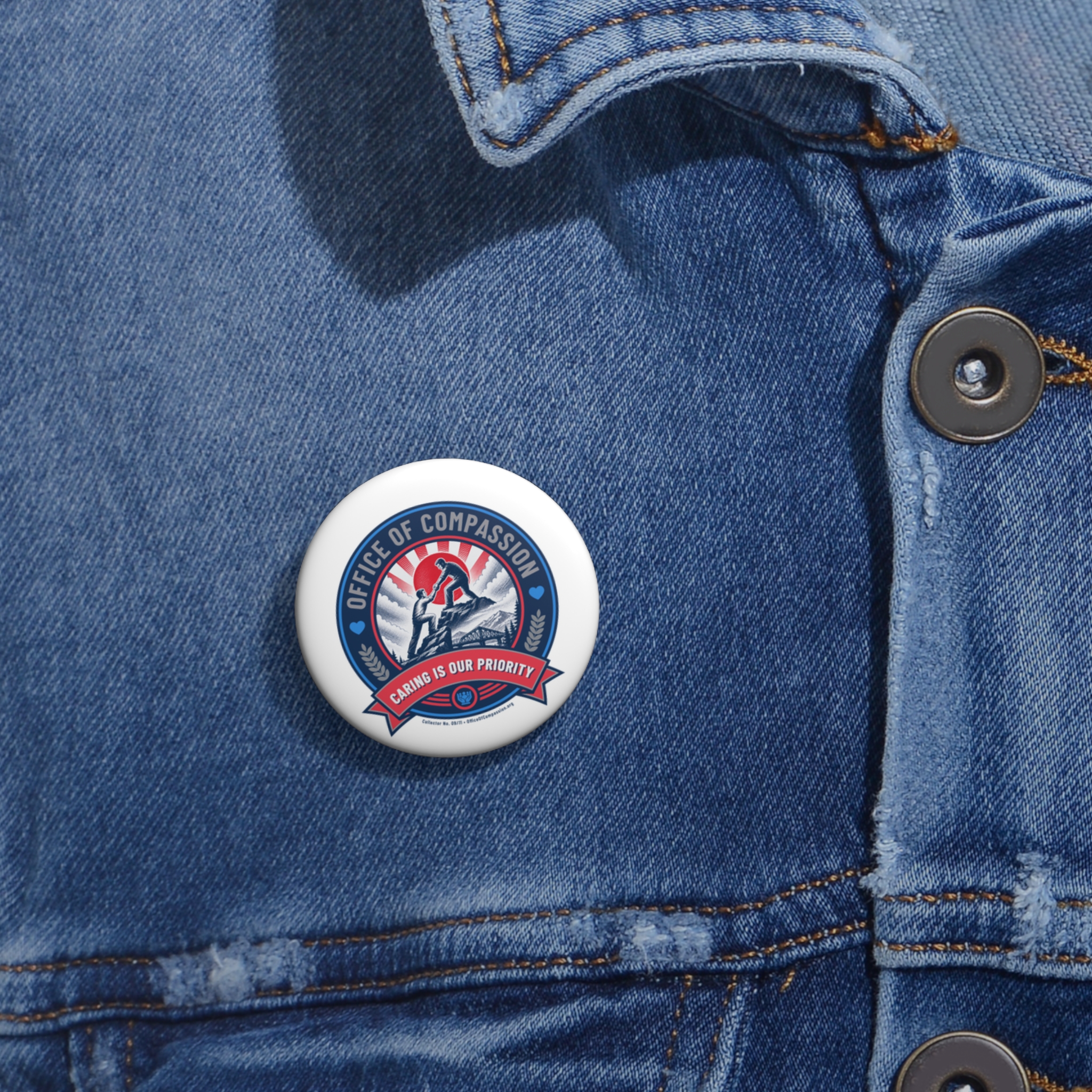 Pin Buttons - Office of Compassion - Image 2