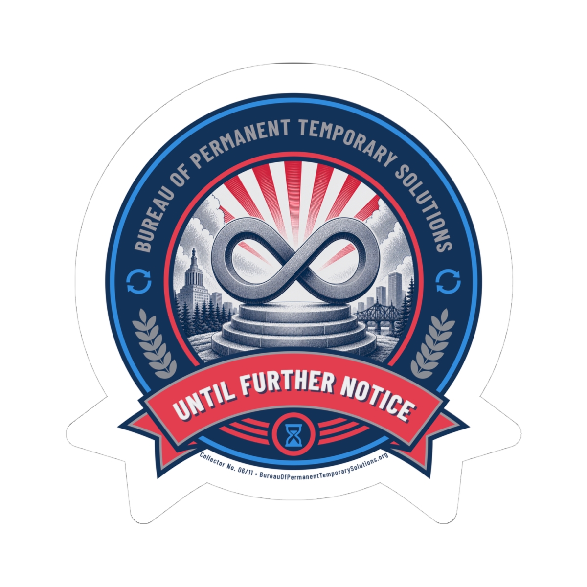 Sticker — Bureau of Permanent Temporary Solutions - Image 4
