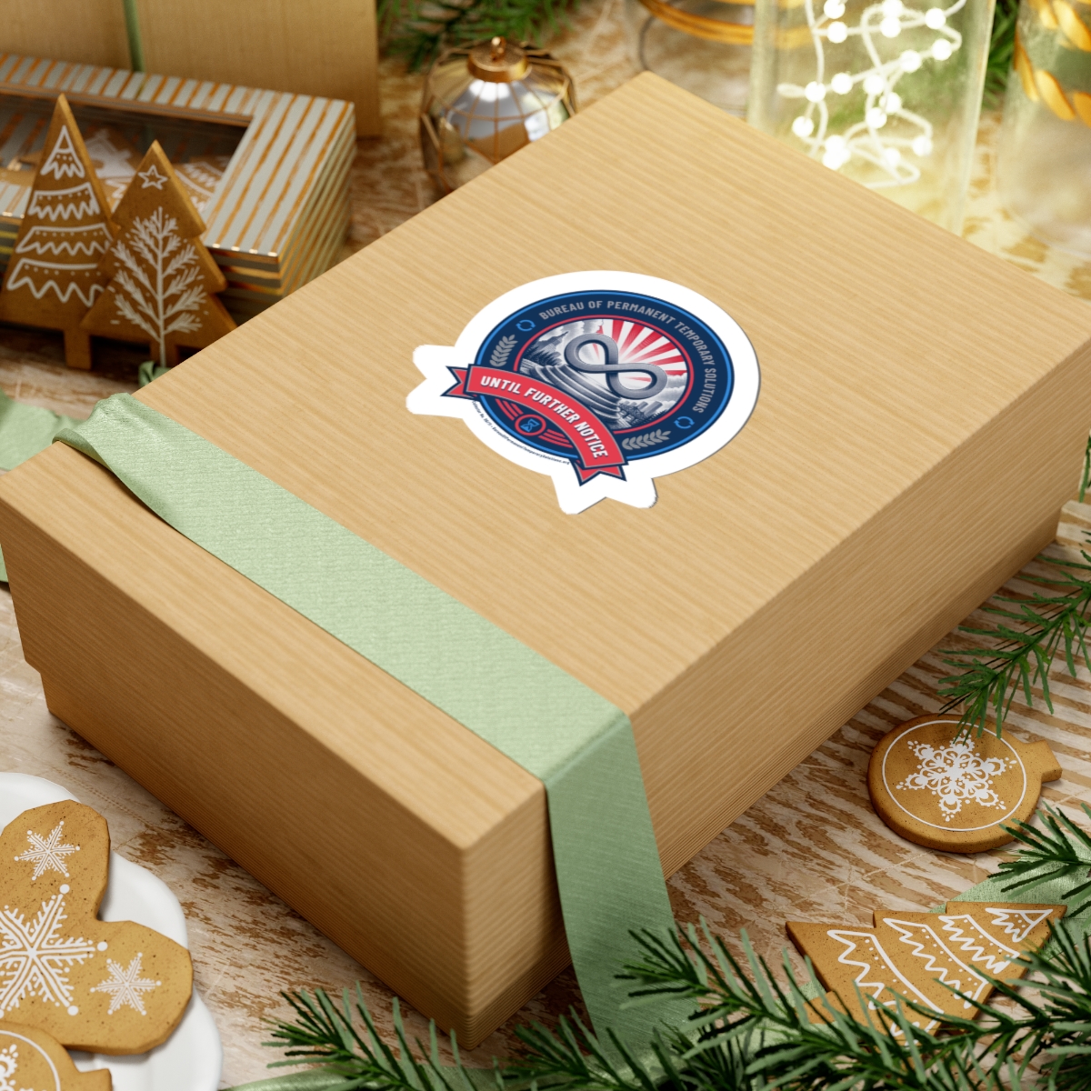 Sticker — Bureau of Permanent Temporary Solutions - Image 3